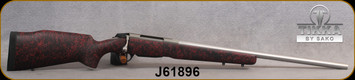 Consign - Tikka - 22-250Rem - T3  Varmint Stainless - Black w/Red Web Bell & Carlson Varmint M40 Stock/Stainless, 23.7"Heavy Barrel - test fired (20rds) only, in factory box
