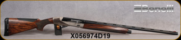 Consign - Benelli - 20Ga/3"/28" - ETHOS - Semi-Auto Shotgun - Grade AA Satin Walnut/Engraved Nickel-Plated Receiver/Blued Vent-Rib Barrel, 4+1 Capacity - in original case w/chokes