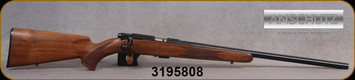 Anschutz - 22LR - 1710 HB Walnut Classic - Oiled Walnut Straight-Comb Classic Stock/Blued, 23"Heavy Barrel, 5109 two-stage trigger, Mfg# 013297/100-013297, S/N 3195808