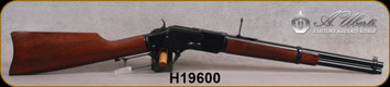 Uberti - 357Mag - Model 1873 Trapper Carbine - Lever Action - A-Grade Walnut Straight-Grip Stock/Case Hardened Hammer & Lever/Blued Finish, 16 1/8"Round Barrel, Mfg# 342435/0273, S/N H19600