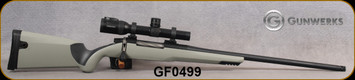 Gunwerks - 375Ruger - Skuhl Rifle System - Professional Grey/Graphite Finish, 22" G3 Stainless steel, Radial Brake, Swarovski Z8i 1-8x24, 4A-IF, Picatinny, Low Pro 2pc 20 MOA bases, Hornady DGX(S) & Ballistic Turret, 4000ft, 60F