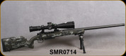 Snowy Mountain Rifles - 300NormaMag - Long Range Hunter - Carbon Exposed Black Multi-Cam Forest  Carbon Long Range Hunter/SMR Anti-X Action/Graphite Black Cerakote, 26"Threaded Cap,Bartlein Carbon Barrel - S/N SMR-0714