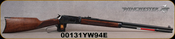 Winchester - 30-30Win - Model 94 Deluxe Sporting - Lever Action - satin oil finish Grade V/VI Walnut Stock/Color case hardened/deeply blued finish, 24"Half round/half octagon barrel, Mfg# 534291114, S/N 00131YW94E