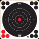 Pro-Shot Products - Splatter Shot Bullseye Target - 8" - White - 6pk - 8B-WHITE-6PK