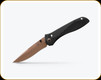 Benchmade - Seven|Ten - 4" Blade - CPM-Magnacut - Black Aluminum Handle - 710FE-2401