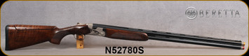 Consign - Beretta - 12Ga/3"/32" - Model SV10 Prevail III - Grade AA Walnut Stock w/Adjustable Comb/game scene engraved receiver/Blued, Vent-Rib Barrels, tapered 10-8mm top rib, c/w 6pcs chokes - in original case