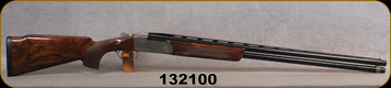 Consign - Krieghoff - 12Ga/3"/32" - K-80 - Grade AAA Walnut Stock w/Adjustable Comb/Engraved Receiver w/Gold inlay/Blued, Ported Barrels - c/w 5pcs chokes - in Makers original fitted case