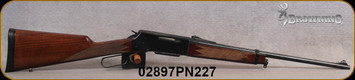 Consign - Browning - 308Win - BLR - Lever Action - Walnut Stock/Blued Finish, 20"Barrel