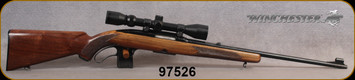 Consign - Winchester - 308Win - Model 88 - Lever Action - Walnut Stock/Blued Finish, 22"Barrel, c/w Weaver, 3-9x40, Plex reticle, S/N 97527