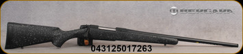Bergara - 7mmPRC - B-14 Ridge - Black w/Grey Speckle American-style synthetic Stock w/SoftTouch finish/Graphite Black Finish, 22"Threaded(5/8x24)Bergara 4140 CrMo Steel Barrel, 1:8"Twist, #5 Taper, Mfg# B14LM5013C