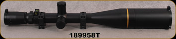 Consign - Leupold VX-III, 8.5-25x50 SF Target, Duplex reticle, Leupold lens covers & sun shade, Farrell Tac.rail & rings