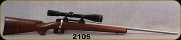 Consign - Shilen Rifles - 220Swift - DGA - Single Shot - Walnut Stock/stainless, 26"barrel - all original - c/w Leupold Vari-X III, 6.5x20, duplex reticle