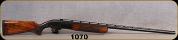 Consign - Ljutic - 12Ga/34" - Mono-gun T - Grade AA Walnut Stock/Blued Finish, Bead Front & Mid Sights, Fixed Full, Pull Trigger, 14"LOP