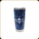 Calcutta - Stainless Steel Double Wall Traveller Cup - 20oz - Squall Pattern w/Skull - CSST-20SQUALL