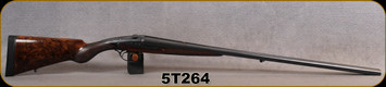 Consign - Darne - 20Ga/29.5" - Model R16 - SxS Shotgun - Grade AA Walnut Woodward grip stock/Blued Finish, Brass Bead Front Sight, Double Trigger