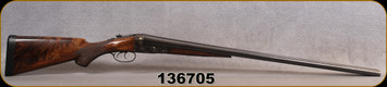 Consign - Parker Bros - 12Ga/2 5/8"/30" - VH Grade - SxS Vulcan - Grade AA Walnut Capped Pistol Grip Stock/Case Hardened Receiver/Blued Barrels, non-original Trigger Guard (from s/n 160104), F/F Chokes