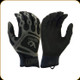Venture Gear Tactical - Compresssion Fit Training Tactical Glove - Black - Small - 1 Pair - VGTG10BS