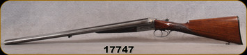Consign - Galand - 16Ga/23.5" - Fancy - Box Lock SxS Shotgun - Select Walnut English Grip Stock/Highly Engraved Nickel Receiver/Damascus Barrels
