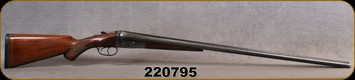 Consign - Parker Bros - 12Ga/32" - VHE - SxS Vulcan - Select Walnut Capped pistol Grip stock/Blued Finish, Mid-bead & White Bead front sight, mfg.1927