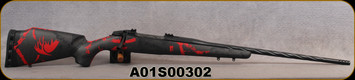 Antler Arms - 7mmPRC - Wild Mountain - Fire Camo Standard Stock w/Monte Carlo/Black Cerakote, 22"Spiral Fluted Barrel, S/N A01S00302