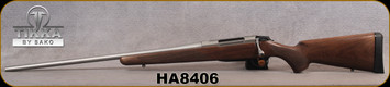 Tikka - 300Win - Model T3x Hunter Stainless LH - Walnut Stock/Stainless, 24.3"Barrel, 1:10" Twist, 3 round detachable magazine, Mfg# TFTT3326B1000P3, S/N HA8406