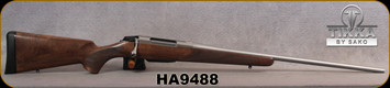 Tikka - 300Win - Model T3x Hunter Stainless - Walnut Stock/Stainless, 24.3"Barrel, 1:10" Twist, 3 round detachable magazine, Mfg# TFTT3326A1000P3, S/N HA9488