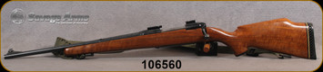 Used - Savage - 308Win - Model 110L-D - Left Hand - Walnut Monte Carlo Stock/Blued Finish, 19"Barrel, Synthetic Sling, Weaver Bases