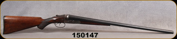 Consign - Parker Bros - 12Ga/2 5/8"/28" - Vulcan Grade - Capped Pistol Grip Walnut Stock/Nickle Receiver/Blued Vulcan Steel Barrels, M/M Chokes, Mfg. 1909