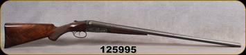 Consign - Parker Bros - 12Ga/2 9/16"/30" - GH Grade - SxS Dam 2 - Capped Pistol Grip Grade AA Walnut Stock/Nickle Receiver/Damascus Barrels, F/F+ Chokes, Mfg. 1904