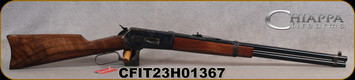 Chiappa - 45-70Govt - Model 1886 Lever-Action Carbine - Hand Oiled Walnut Stock/Color Case Hardened Finish/Blued, 22"round barrel, 7 Round Tubular Magazine, Mfg# 920.287, S/N CFIT23H01367