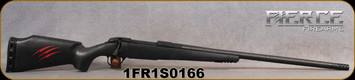 Fierce - 300PRC - Carbon Rage - Blackout Camo C3 Carbon Rage stock/Stainless Steel Fierce Triad 3-lug action/Black Cerakote Finish, 24"Fierce C3 Carbon Fiber barrel, Radial Brake, BIX N' ANDY trigger, S/N 1FR1S0166