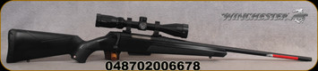 Winchester - 243Win - XPR Scope Combo - Matte Black Composite Stock/Permacote Black Finish, 22"Barrel, Vortex Crossfire II 3-9x40mm, BDC reticle, Mfg# 535705212