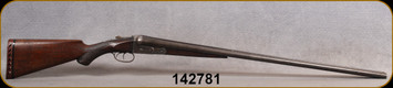 Consign - Parker Bros - 12Ga/2 5/8"/32" - VH Vulcan - SxS Shotgun - Walnut Capped Pistol Grip Stock/Nickel Receiver/Blued Barrels, Mid-bead, Vulcan Steel Barrels - in antique leather case