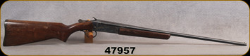 Consign - Cooey - 410Ga/26" - Model 84 - Single Hammer Shotgun - Walnut Stock/Case Hardened Receiver/Blued Barrel, Full choke, brass bead front sight - in non-orig.shipping box