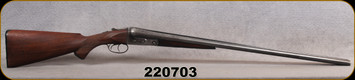 Consign - Parker Bros - 12Ga/30" - Vulcan - SxS Shotgun - Walnut Pistol Grip/Antiquie Patina, Vulcan Steel Barrels, Mfg.1927
