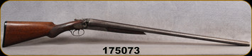 Consign - L.C Smith - Hunter Arms - 10Ga/32" - Field TL Hammer - Walnut Stock/Antique Patina/Damascus Barrels