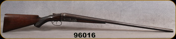 Consign - Parker Bros - 12Ga/2 9/16"/30" - VH Grade - SxS Shotgun - Walnut Capped Pistol Grip Stock/Antique Patina, Double Trigger, Mid-Bead, Vulcan Steel Barrels, F/F Chokes, Mfg.1900 - in cardboard shipping box