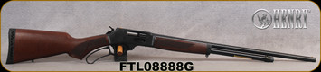 Henry - 410Ga/2.5"/24" - Side Loading Gate - Lever Action Shotgun - American Walnut Stock Blued Finish, 24"Round Barrel, 5 Round Capacity, Mfg# H018G-410, S/N FTL08888G