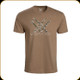 Vortex - Camo Logo Short Sleeve T-Shirt - Coyote Heather - Large - 120-15-CHE-L