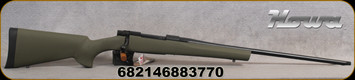 Howa - 7mmPRC - 1500 Hogue - Bolt Action Rifle - OD Green Hogue Overmolded Stock/Blued, 24"Threaded Barrel, 3 round hinged floorplate, Mfg# HGR7MMPRCG