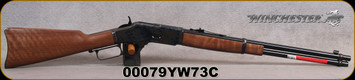 Winchester - 357Mag/38Spl - Model 1873 Competition Carbine High Grade - Grade III/IV Black Walnut Stock/Case Hardened Receiver/Blued, 20"Barrel, Saddle Ring, 10rd Tubular Magazine, Mfg# 534280137, S/N 00079YW73C