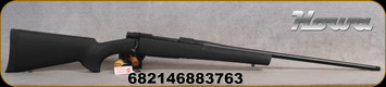 Howa - 7mmPRC - 1500 Hogue - Bolt Action Rifle - Black Hogue Overmolded Stock/Blued, 24"Threaded Barrel, 3 round hinged floorplate, Mfg# HGR7MMPRCB