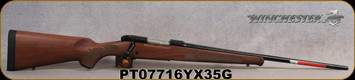 Winchester - 6.5Creedmoor - M70 Featherweight - Bolt Action Rifle - Grade I Black Walnut Stock/Polished Blued, 22"Barrel, Mfg# 535200289, S/N PT07716YX35G