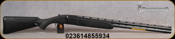 Browning - 12Ga/3"/30" - Citori Composite - O/U - Black composite stock & forearm w/rubber overmolding & Adjustable comb/Engraved steel receiver/Blued finish, Floating rib w/ivory bead sight & mid-bead, Mfg# 018331303