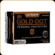 Speer - 10mm Auto - 200 Gr - Gold-Dot - Hollow Point - 20ct - 54000GD