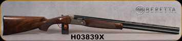 Beretta - 12Ga/3"/28" - Model 687 Silver Pigeon V - O/U - Grade V Walnut Stock w/Schnabel Forend/Engraved Receiver/Blued Barrel, OCHP, Mfg# A3WA6P592AA331, S/N H03839X