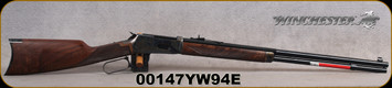 Winchester - 30-30Win - Model 94 Deluxe Sporting - Lever Action - satin oil finish Grade V/VI Walnut Stock/Color case hardened/deeply blued finish, 24"Half round/half octagon barrel, Mfg# 534291114, S/N 00147YW94E