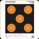 Champion - Shotkeeper Target - Five Bullseye - Black/Orange - 12pk - 45555