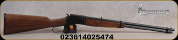 Browning -  22S/L/LR - BL-22 Grade I - Lever Action Rimfire Rifle - Gloss Finish Walnut Stock/Blued Finish, 20" Barrel, 15 Round Capacity, Mfg# 024100103, STOCK IMAGE