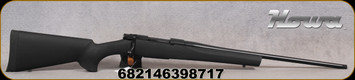Howa - 7mm-08Rem - M1500 Hogue Rifle - Bolt Action Rifle - Black Hogue pillar-bedded Overmolded stock & recoil pad/Blued, 22"Std Barrel, Two Stage Match Trigger, Hinged Floorplate, Mfg# HGR72732